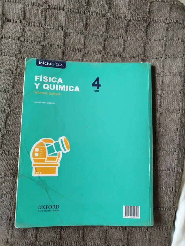 Libro Física y Química 4 ESO