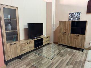 Salón completo: mueble tv+vitrina+aparador+mesa