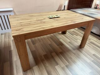 Salón completo: mueble tv+vitrina+aparador+mesa