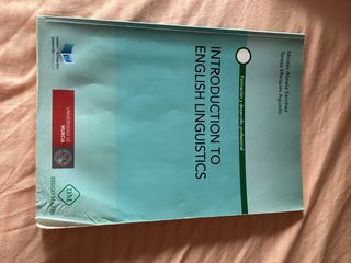 Introduction to English Linguistics