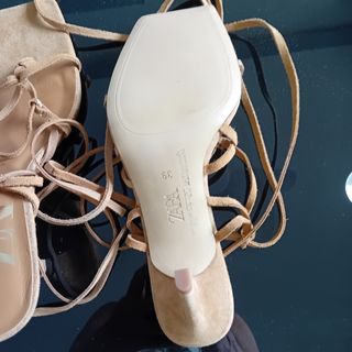 Sandalias de piel tipo romanas