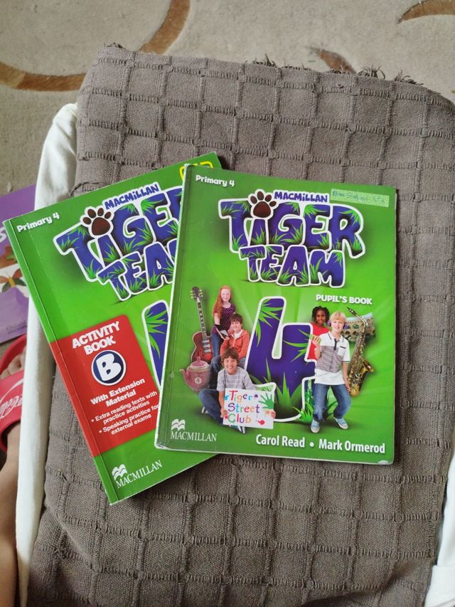 Libro Inglés Tiger Team 4 Primaria