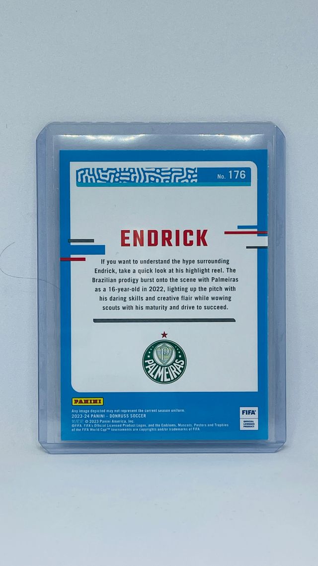 Endrick - Palmeiras - Rated Rookie - Donruss FIFA