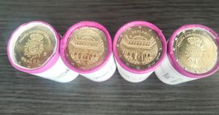 Rollos monedas 2€ España 2024