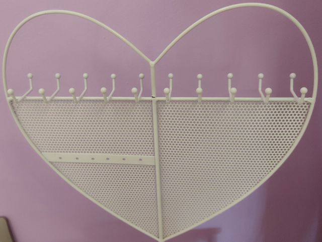 Colgador joyas corazón Claire's 