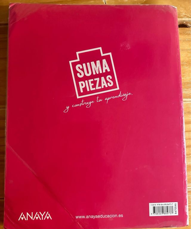 Libro Fisica 2 Bachillerato Suma Piezas Ed. Anaya