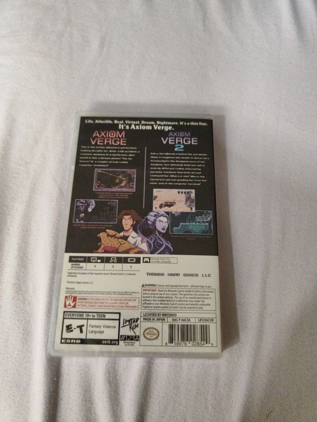 Axiom Verge 1 2 Nintendo Switch