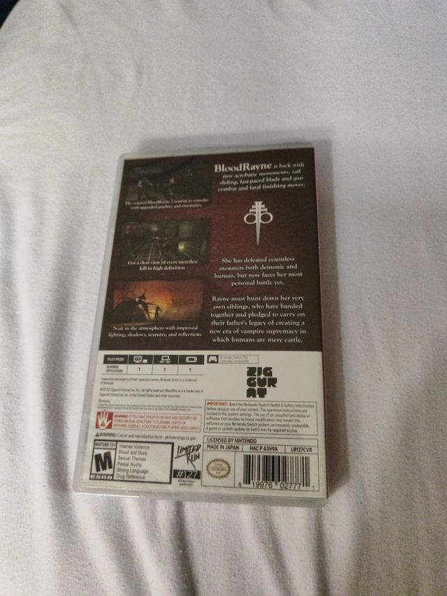 Bloodrayne 2 Revamped Nintendo Switch