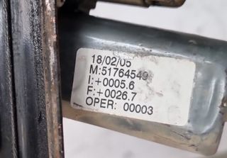 ELEVALUNAS DELANTERO DERECHO FIAT PUNTO 2001