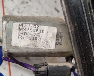 ELEVALUNAS DELANTERO DERECHO FIAT PUNTO 2001