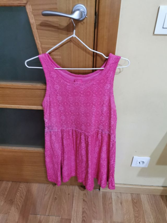 Vestido Zara Niña Rosa