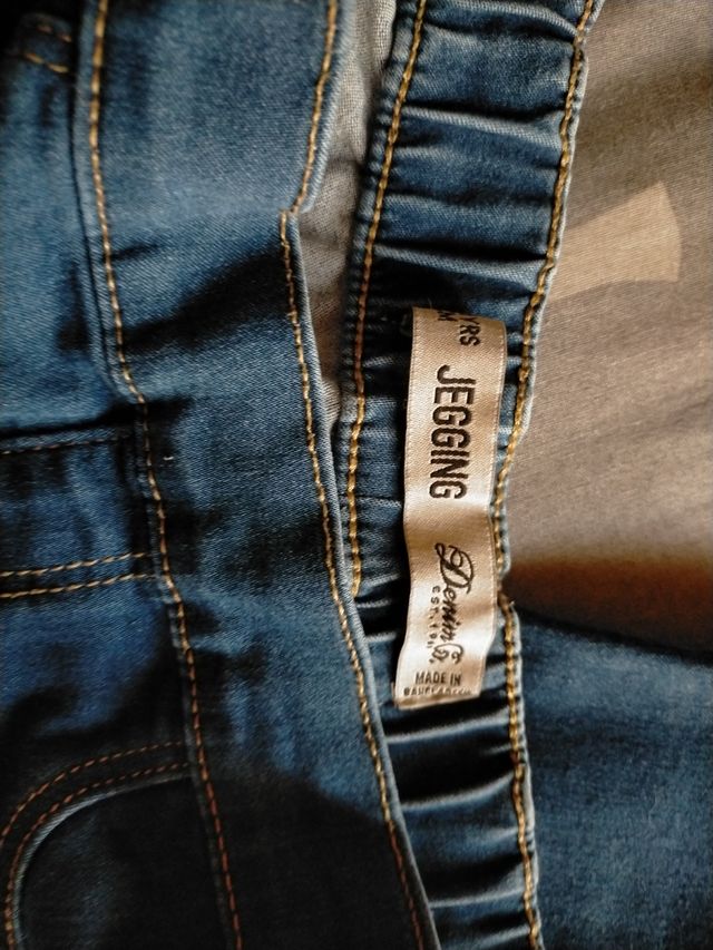 Pantalón leggins vaquero