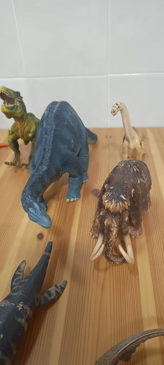 Dinosaurios, Animales acuáticos, figuras