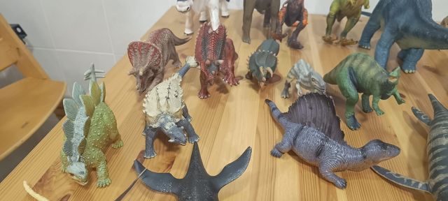 Dinosaurios, Animales acuáticos, figuras