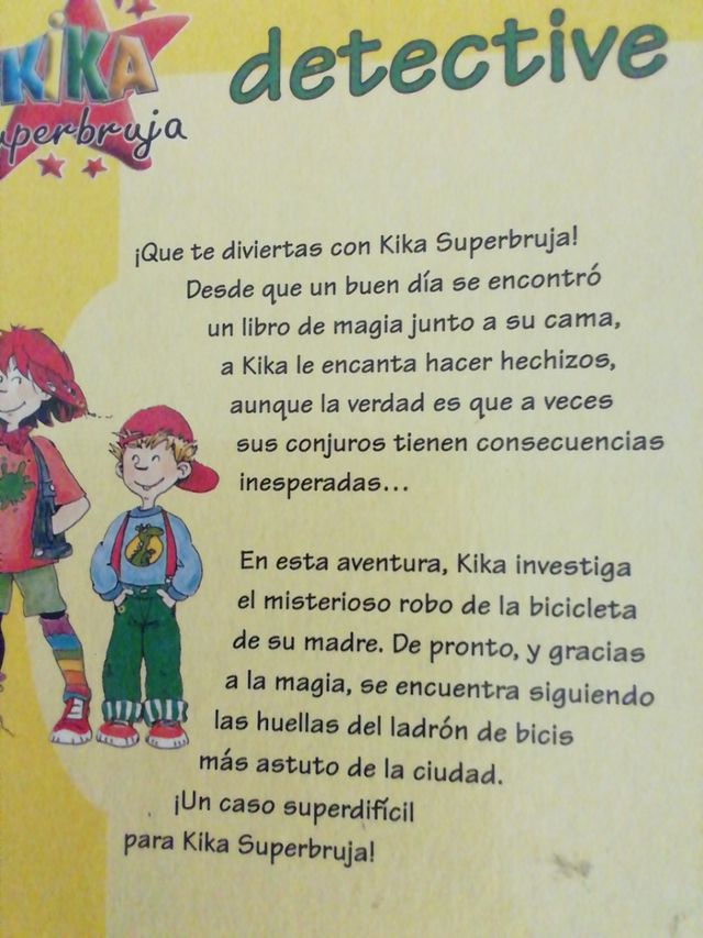 Libro kika superbruja