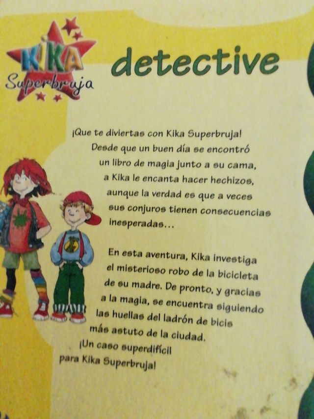 Libros kika superbruja