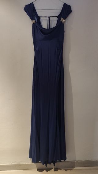 Vestido de fiesta azul