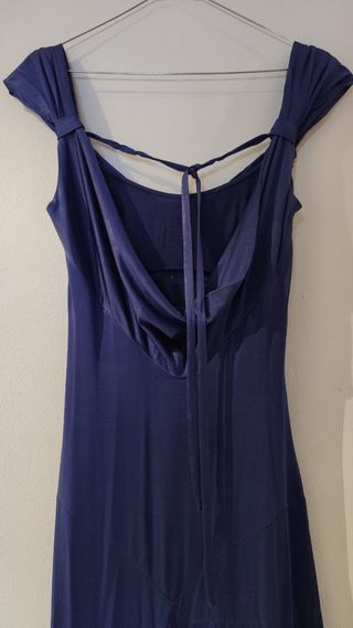 Vestido de fiesta azul