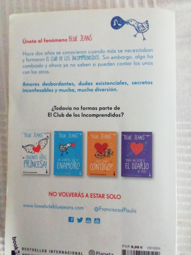 Libro blue jeans