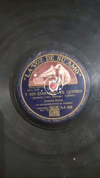Disco pizarra Juanita Reina