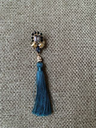 Pendientes verdes de Zara