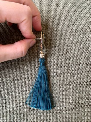 Pendientes verdes de Zara
