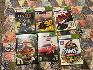 Lote de juegos xbox 360