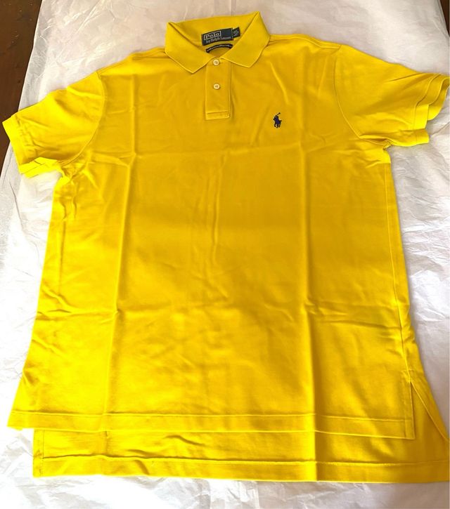 Polo da uomo gialla marca Polo RL
