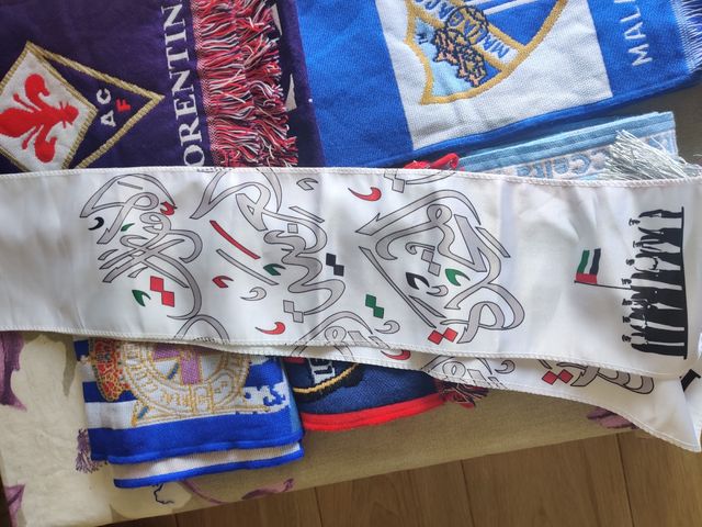 Bufandas fútbol Levante, Celta