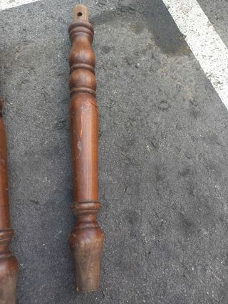 15 patas de madera