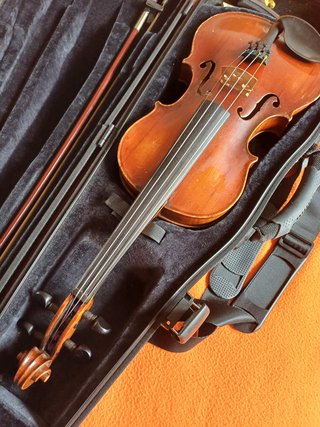 Violín húngaro S. XIX luthier Armin Sternberg