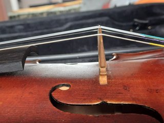 Violín húngaro S. XIX luthier Armin Sternberg