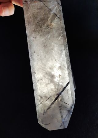 Punta Grande de Cuarzo y Turmalina