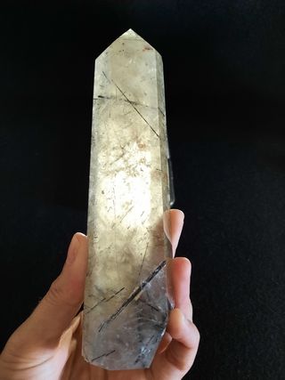 Punta Grande de Cuarzo y Turmalina