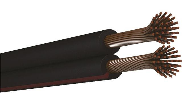 cable cobre 2 x 0,15 mm Negro y Rojo 200 metros 