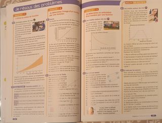 Libro Matemáticas en Francés 2° ESO