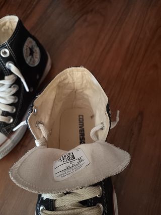 Converse negras talla 36