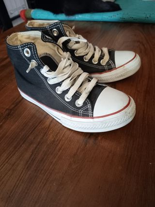 Converse negras talla 36