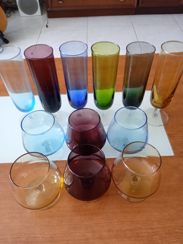Vasos cristal Luminarc colores