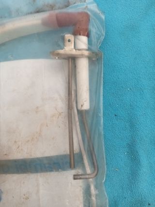 Electrodo encendido.
