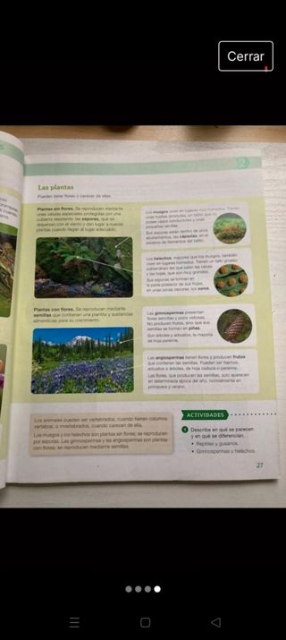 Libro ciencias naturales 5 primaria