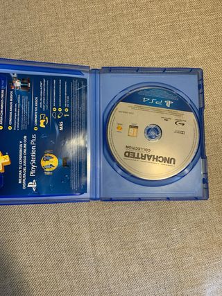 Pack de tres juegos de accion de ps4(uncharted etc