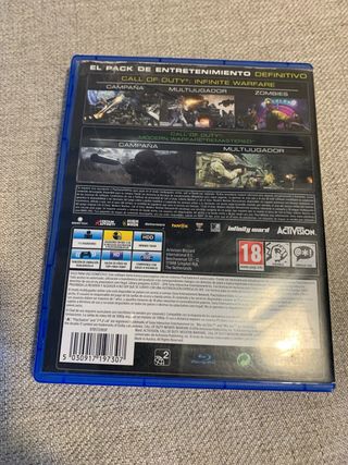 Pack de tres juegos de accion de ps4(uncharted etc