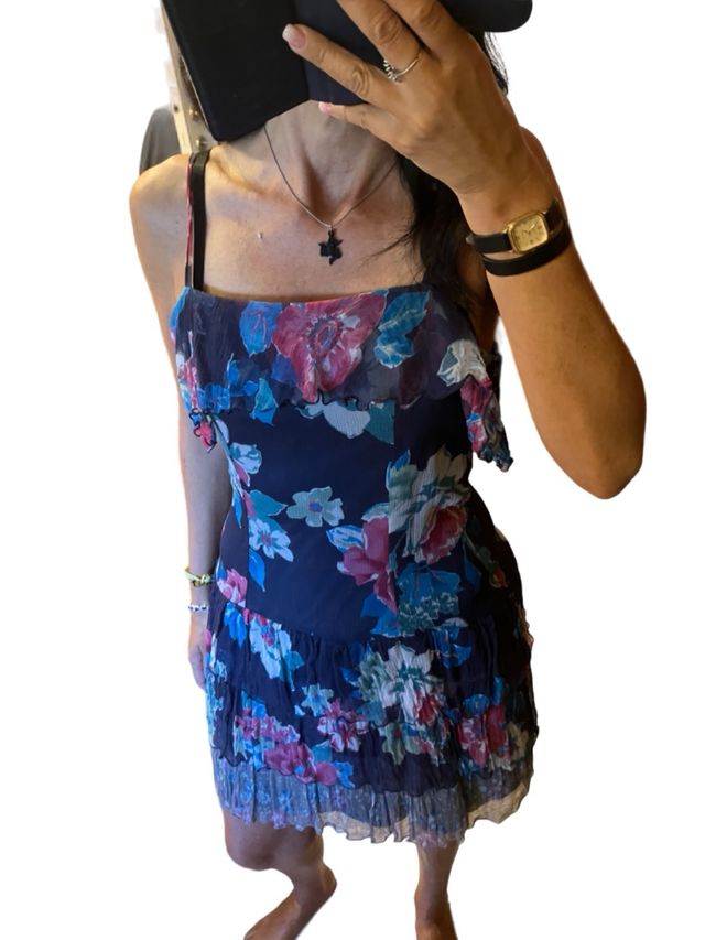 Abito Iko 100% seta tg 42 ita eur 38