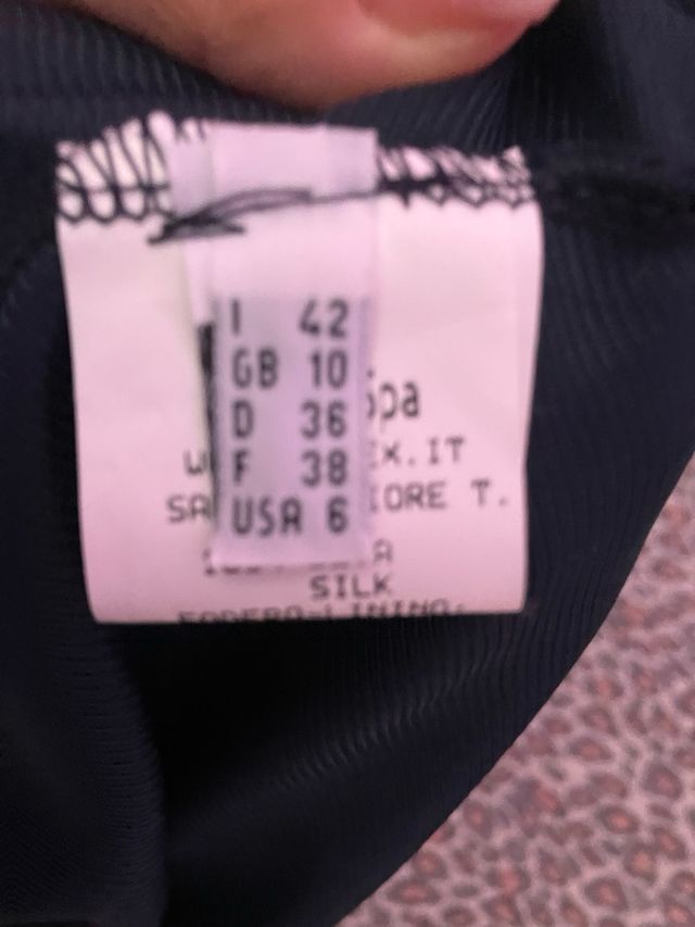 Abito Iko 100% seta tg 42 ita eur 38