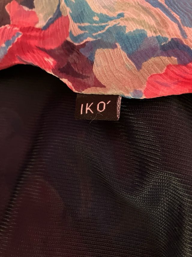Abito Iko 100% seta tg 42 ita eur 38