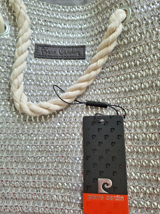 Borsa argento Pierre Cardin