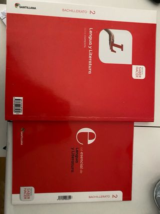 Libros lengua 2° bachillerato