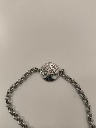 Pulsera de plata árbol de la vida