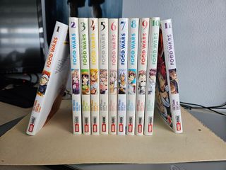 Manga Shokugeki no Soma 1-11